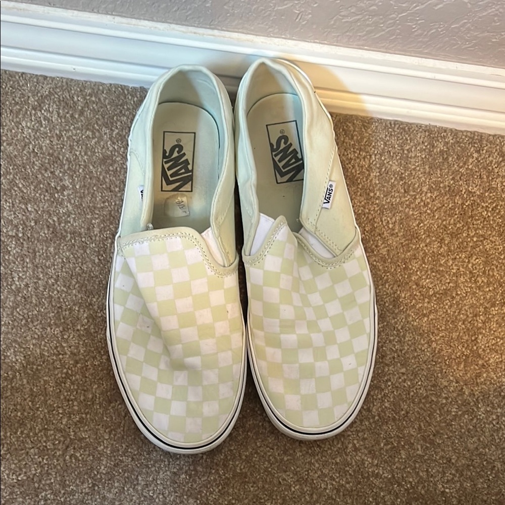 Vans Checkerboard Slip-On Sneakers